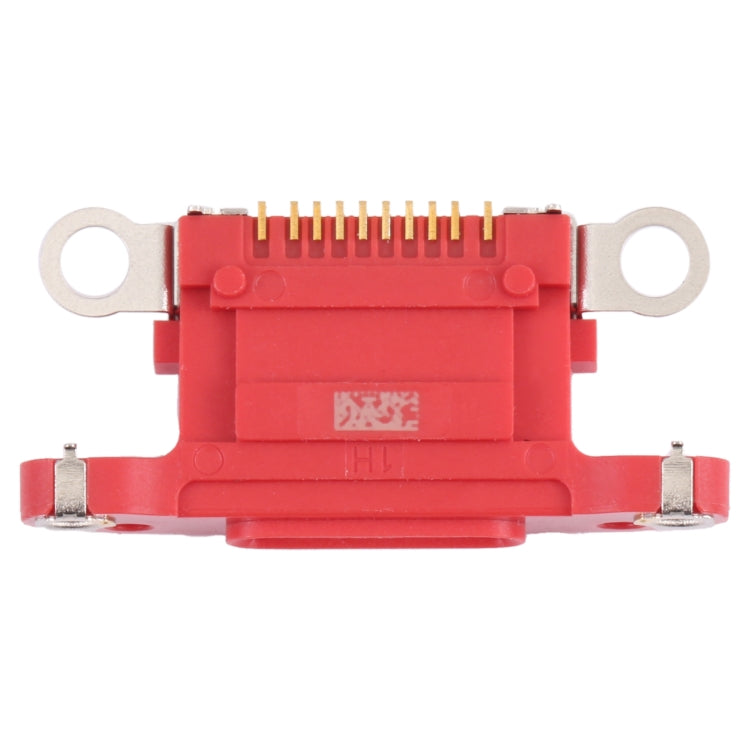 Connecteur de port de charge pour iPhone 12 / 12 Pro (Rouge)