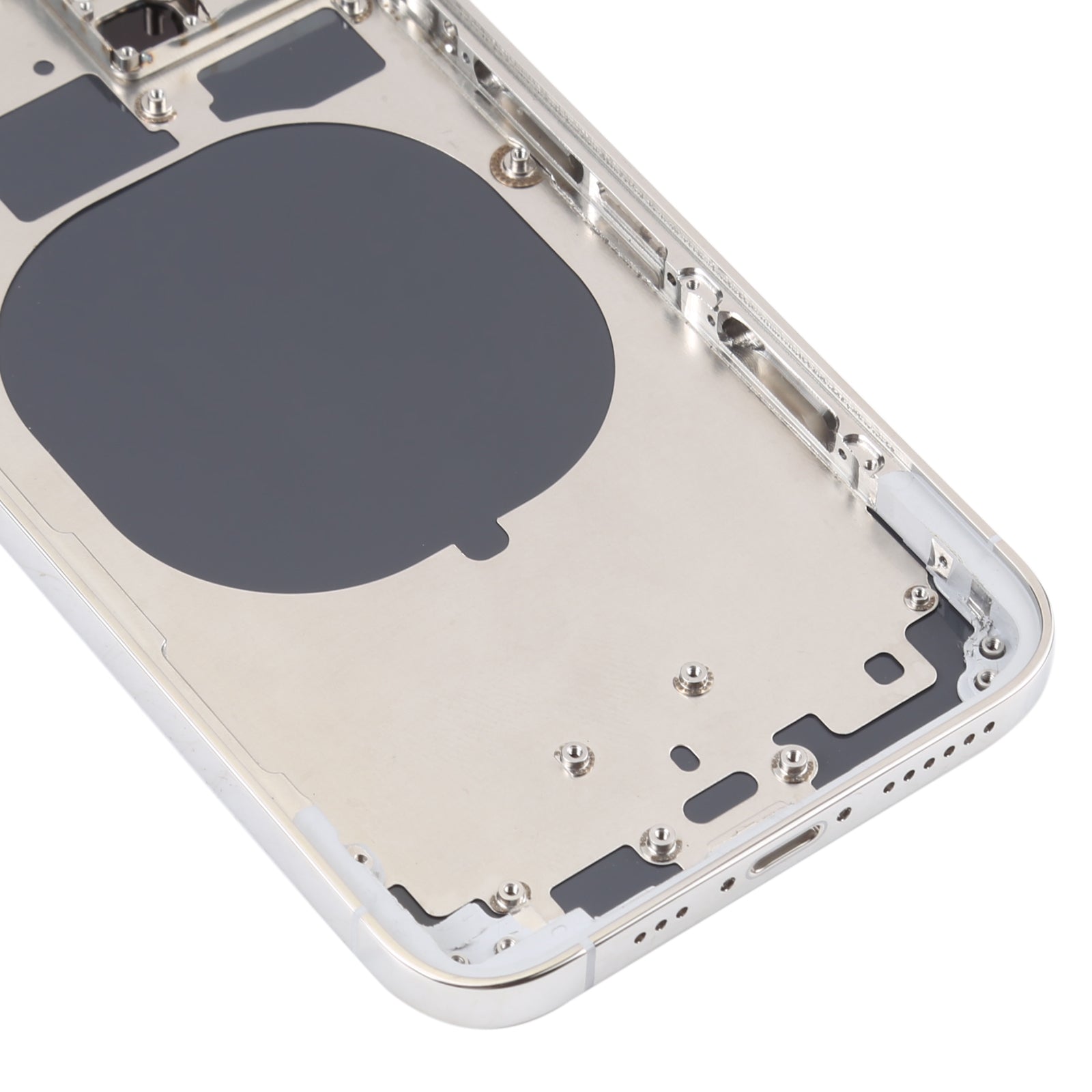 Carcasa Chasis Tapa Bateria Apple iPhone 11 Pro imitacion iPhone 12 Pro Blanco