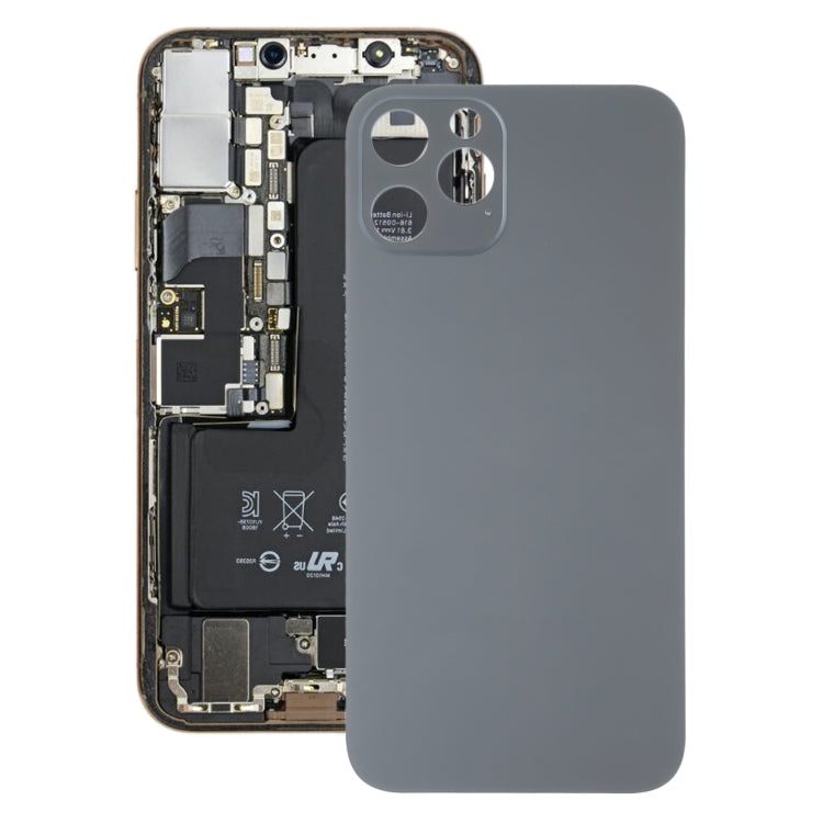 Tapa Trasera de la Batería Para iPhone 13 Pro Max (Negro)