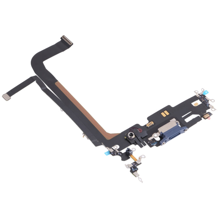 Câble flexible de port de charge pour iPhone 13 Pro Max (Bleu)