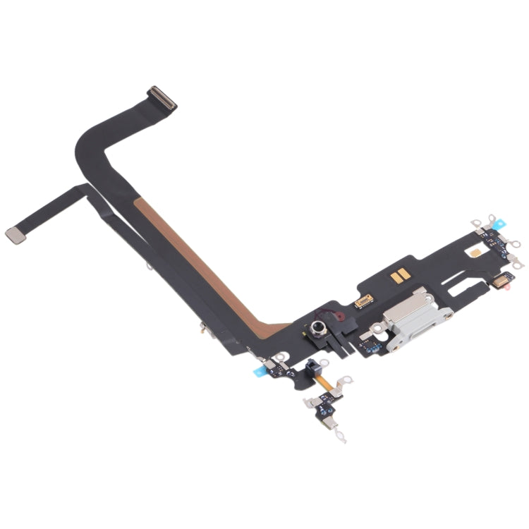 Câble flexible de port de charge pour iPhone 13 Pro Max (Blanc)