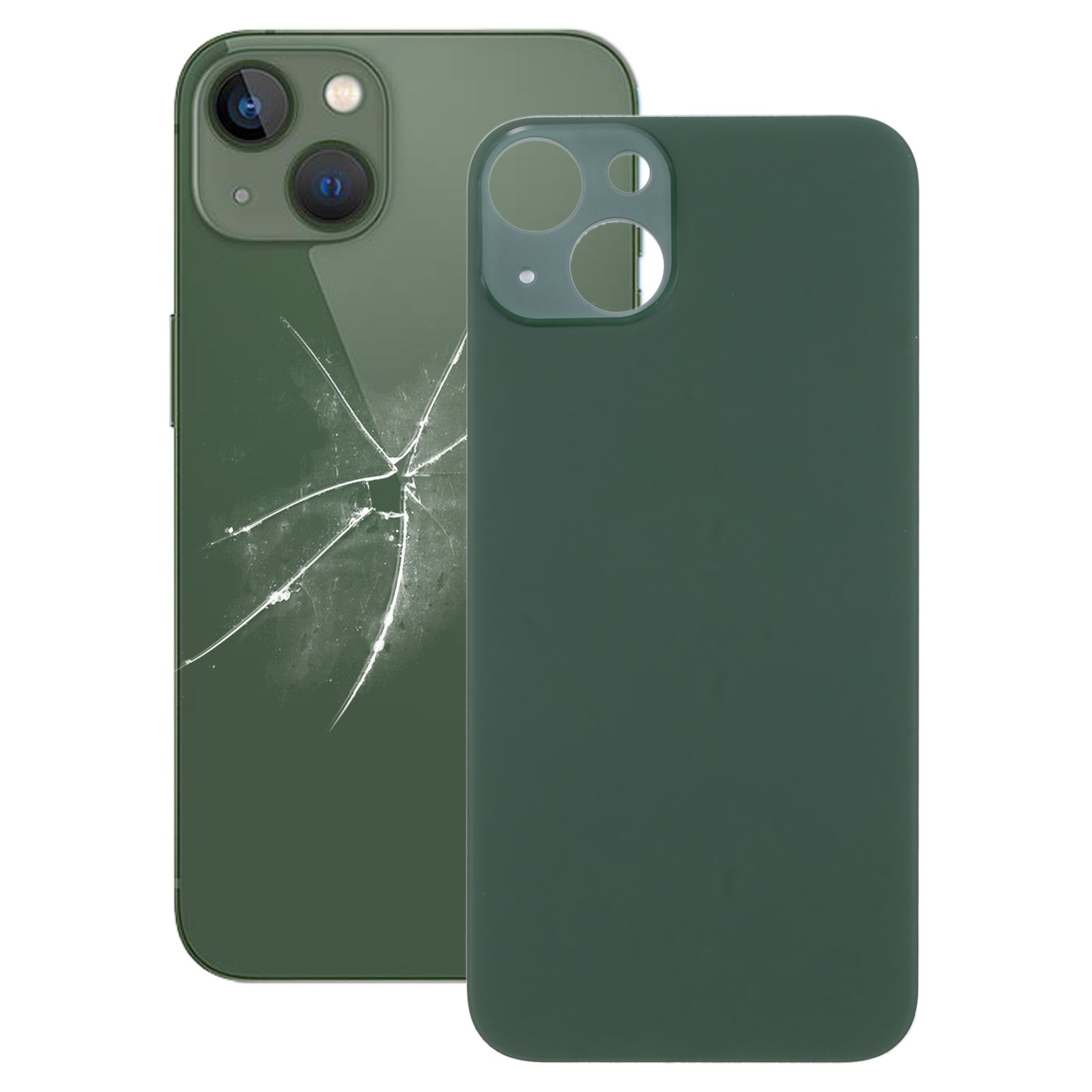 Battery Cover Back Cover Apple iPhone 13 Mini Green