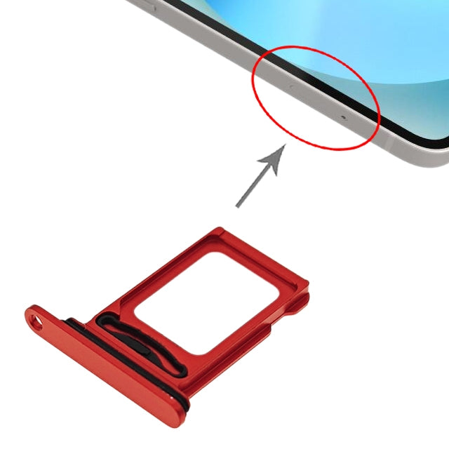 Tiroir carte SIM + SIM pour iPhone 13 (Rouge)