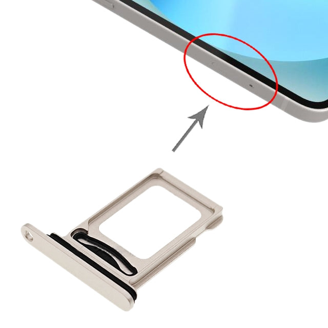 SIM + SIM Card Tray for iPhone 13 (Silver)