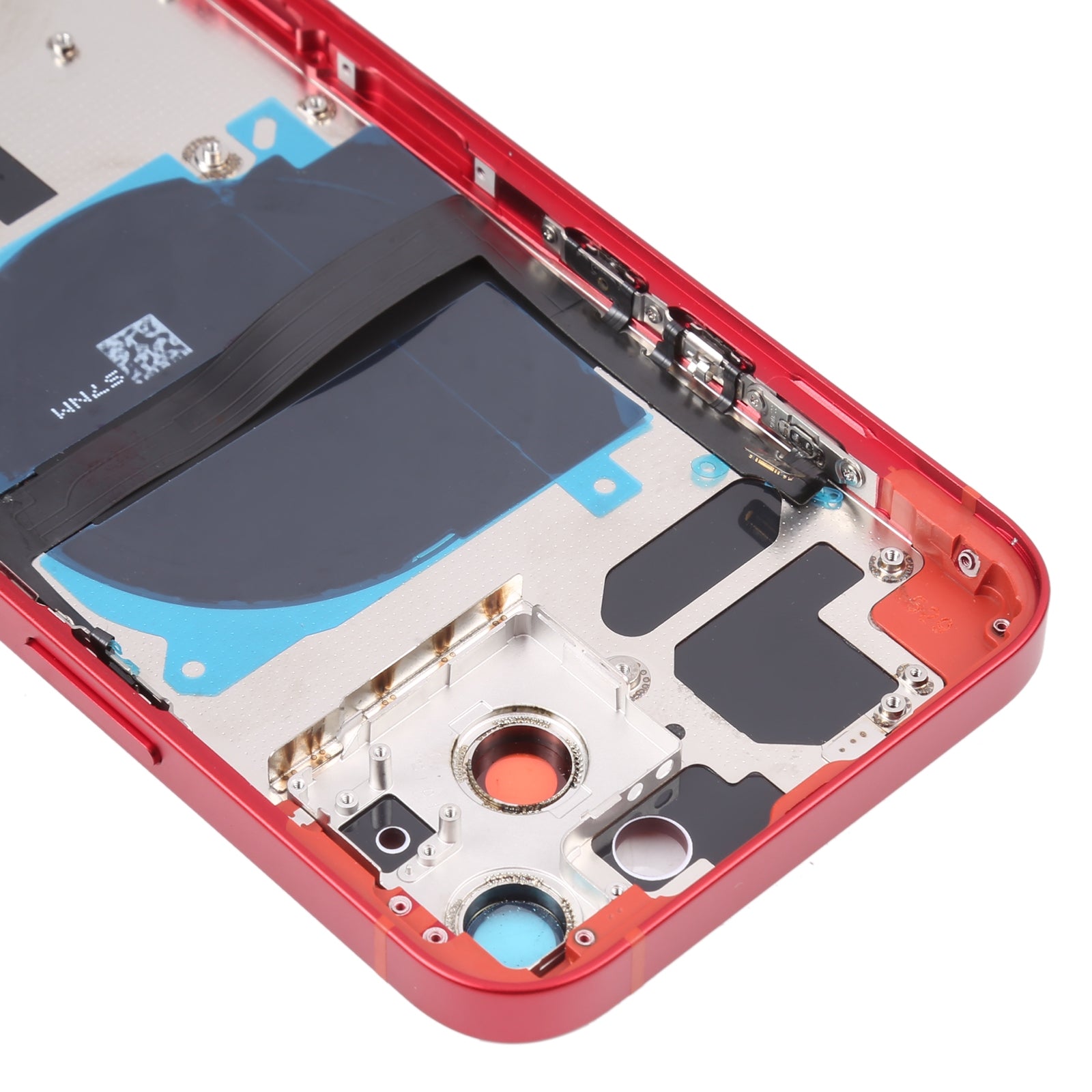 Carcasa Chasis Tapa Bateria Apple iPhone 13 Rojo