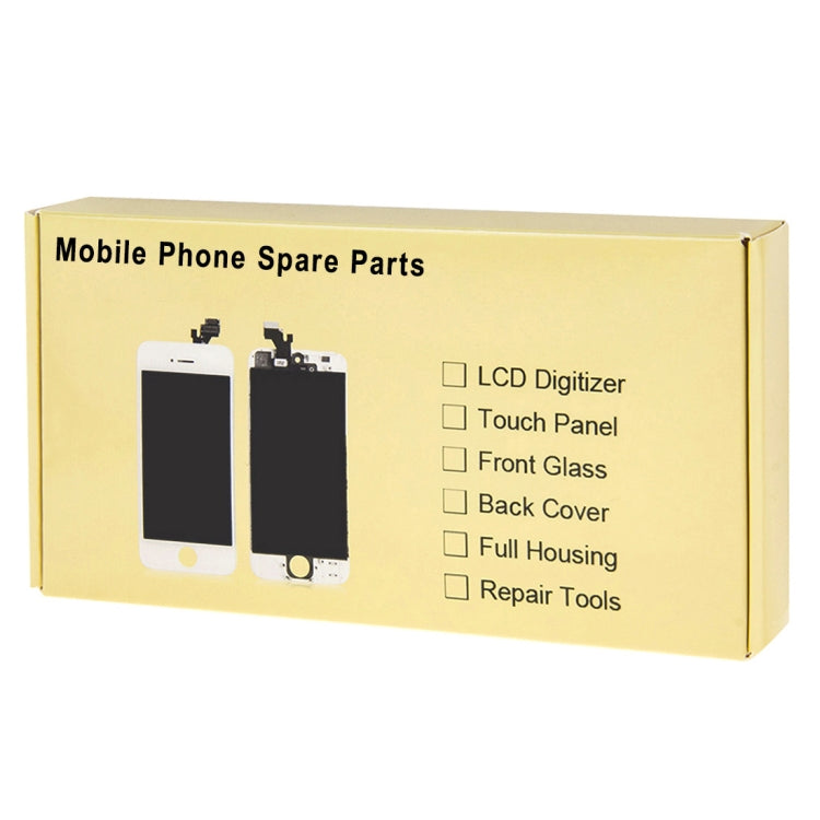 Lente de Cristal Exterior de Pantalla Frontal Para iPhone 11 Pro Max (Negro)