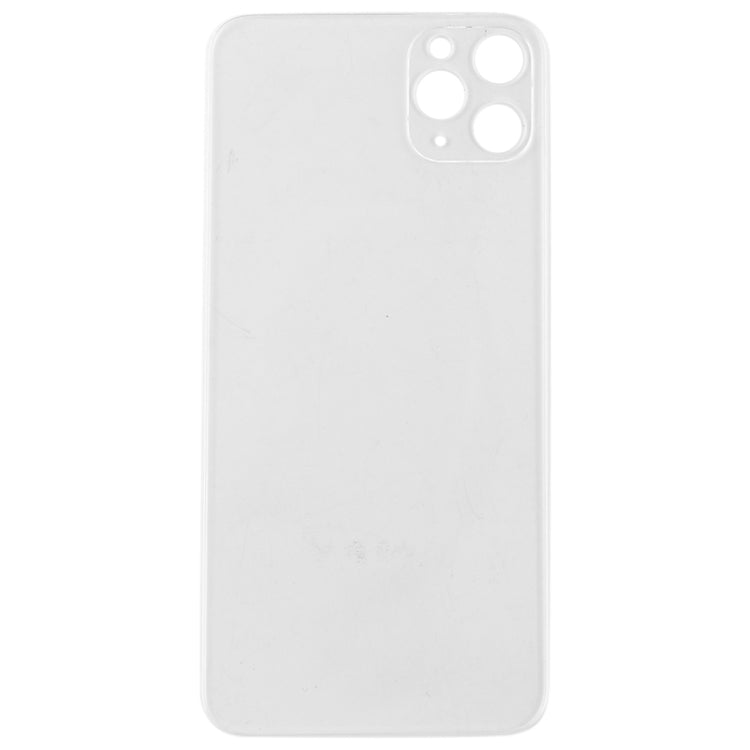 Transparent Frosted Glass Battery Cover for iPhone 11 Pro Max (Transparent)