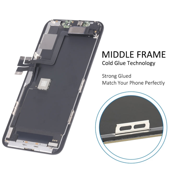Original LCD Screen and Digitizer Complete with Earpiece Speaker Flex Cable for iPhone 11 Pro