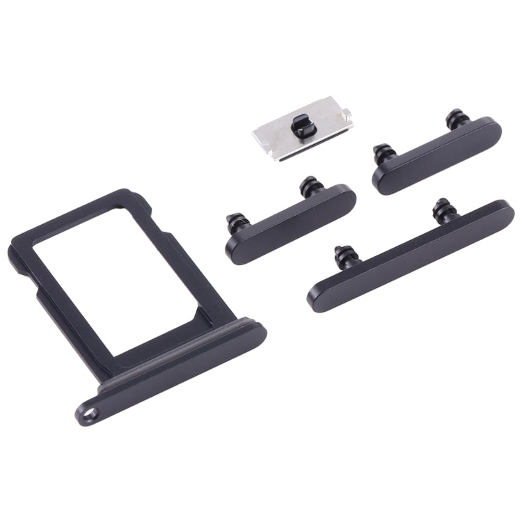 SIM Card Tray + Side Keys for iPhone 12 Mini (Black)