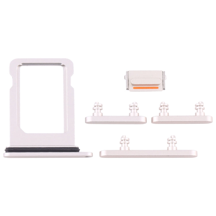 SIM Card Tray + Side Keys for iPhone 12 Mini (White)