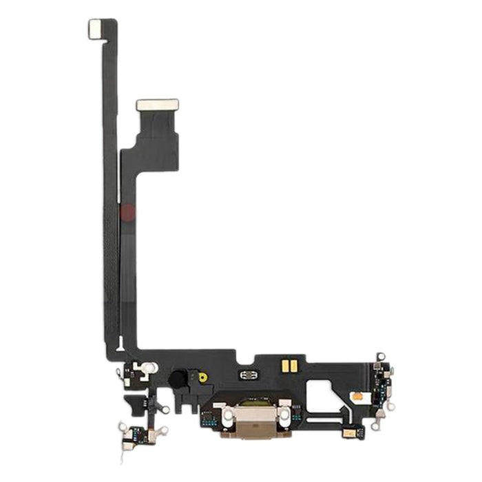 Cable de Carga de Puerto Flex Para iPhone 12 Pro Max (Oro)