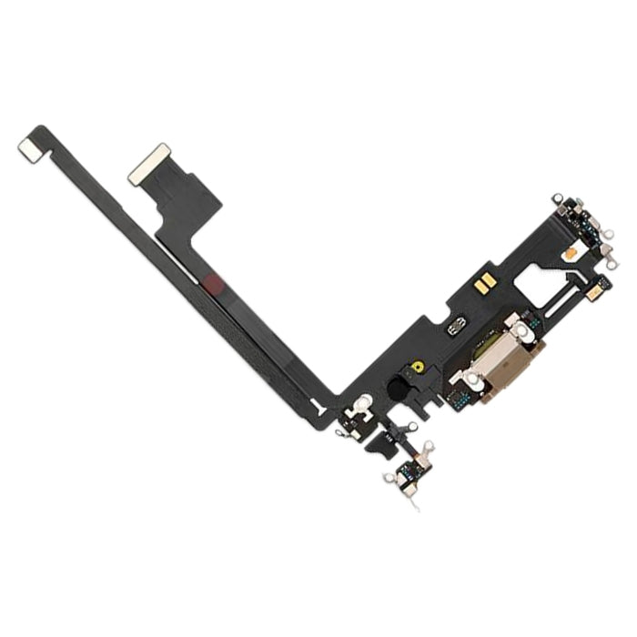 Charging Port Flex Cable for iPhone 12 Pro Max (Gold)