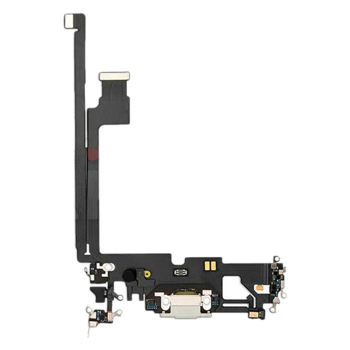 Charging Port Flex Cable for iPhone 12 Pro Max (White)