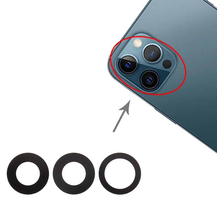 Objectif de caméra arrière pour iPhone 12 Pro Max