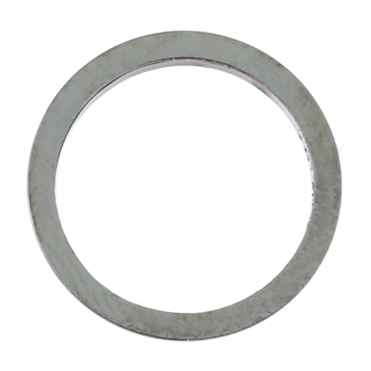 3 Pieces Back Camera Glass Lens Metal Protective Hoop Ring for iPhone 12 Pro Max (Aqua Blue)