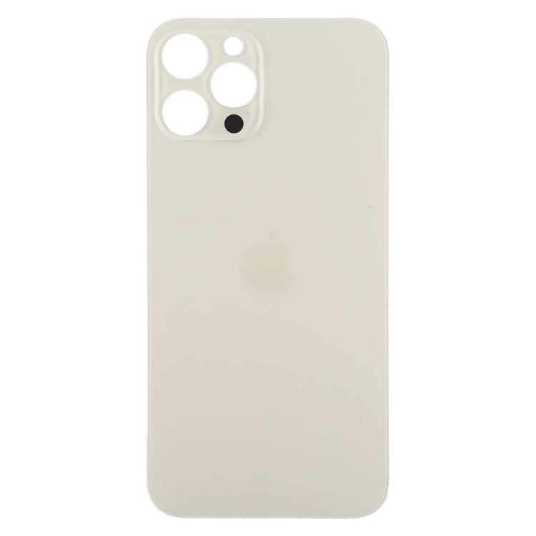 Easy Replacement Large Camera Hole Back Battery Cover for iPhone 12 Pro Max (Gold)