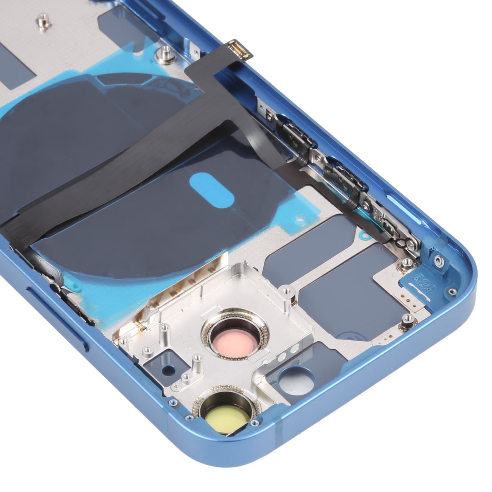 Carcasa Chasis Tapa Bateria Apple iPhone 13 Mini Azul
