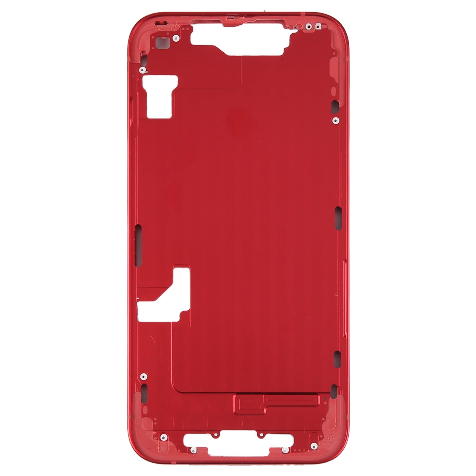 Chasis Marco Intermedio LCD Apple iPhone 14 Rojo