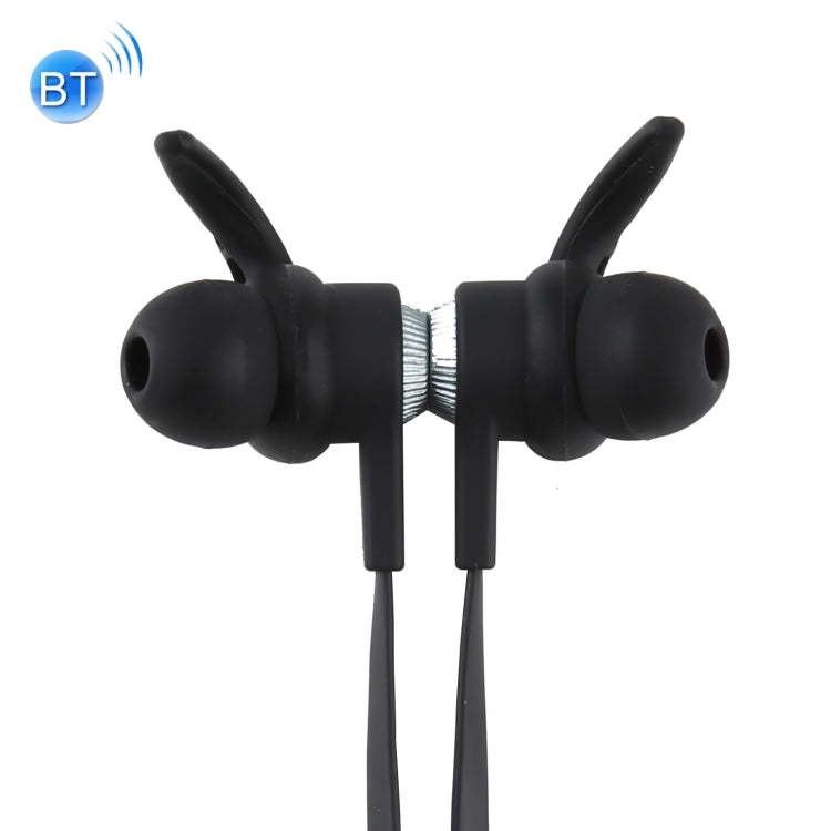 BT-KDK61 CVC6.0 Wireless Stereo Magnetic Sports Headphones with Noise Reduction Wired Control (Black)