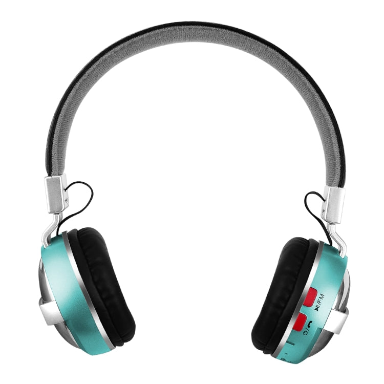 BTH-868 Calidad de Sonido Stereo V4.2 Bluetooth Auriculares Bluetooth Distancia: 10M Admite la entrada de Audio de 3.5 mm y FM (verde)