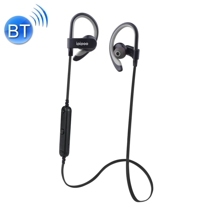 Oreillette Bluetooth Ipipoo iL98BL pour accrocher à l'oreille (Gris)