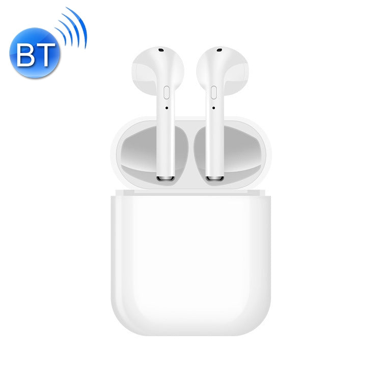 Auriculares Inalámbricos i16 con Bluetooth 5.0 con arranque automático y función de llamada binaural (Blanco)
