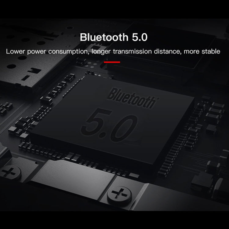 Bluedio T6S Bluetooth Versión 5.0 Auriculares Auriculares Bluetooth Soporte para Auriculares Reproducción automática (Negro)