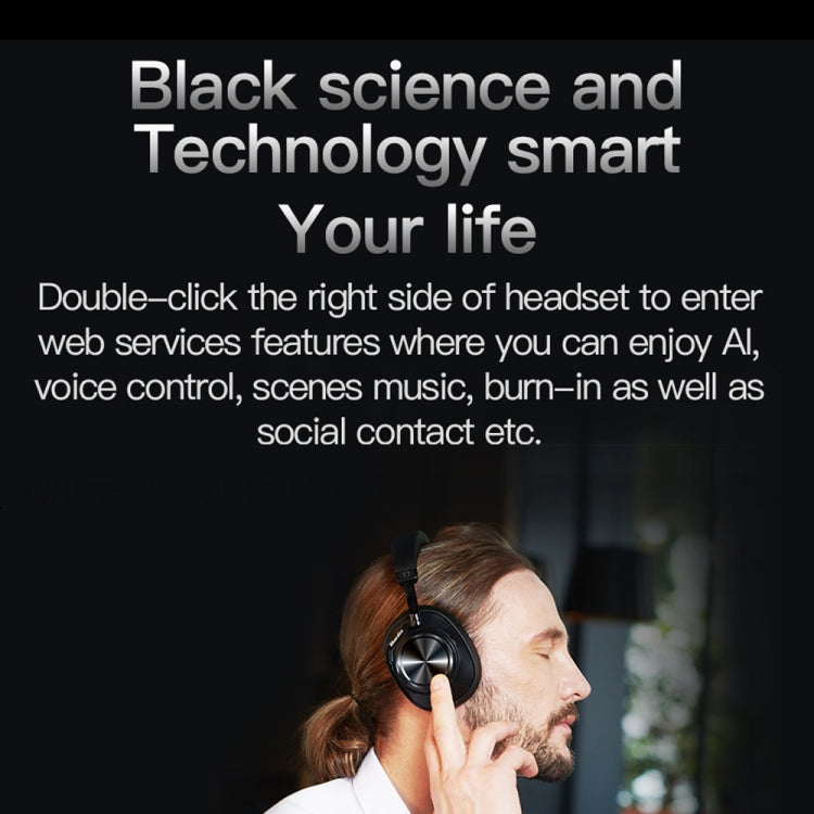 Bluedio T7 Bluetooth Versión 5.0 Auriculares Auriculares Bluetooth (Negro)