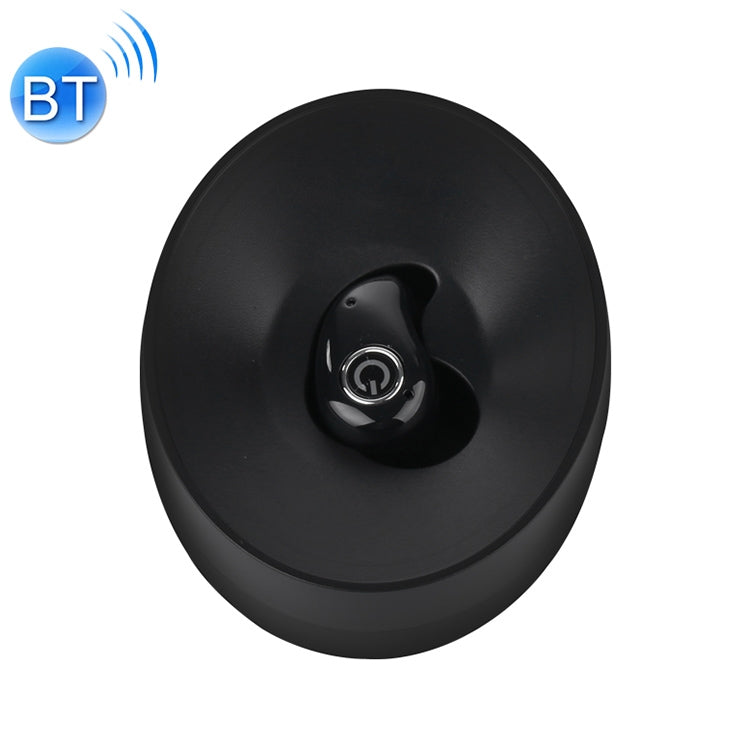 S600 Mini Bluetooth 4.1 Wireless Headphone with Charging Box (Black)