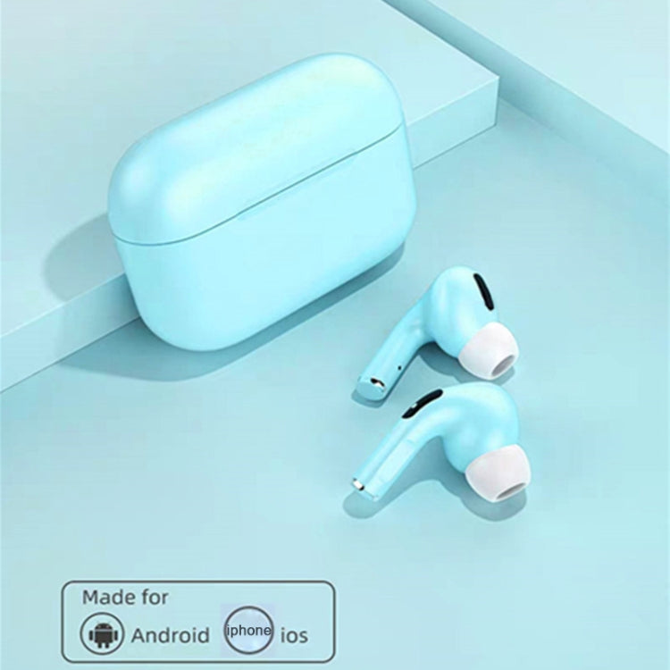 TWS Macaron Bluetooth 5.0 Touch Bluetooth Earphone with Charging Box Support HD Call and Siri and Pop-up Pairing and Bluetooth Name Change and Location Search (White)