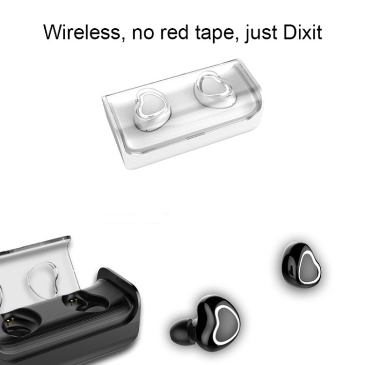 TWS-7 Plus Bluetooth 5.0 TWS Mini Binaural Invisible Sport Sans Fil Bluetooth Écouteur avec Boîte de Recharge (Rouge)