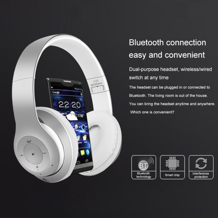 Auriculares Inalámbricos Bluetooth V5.0 L150 (Dorado)