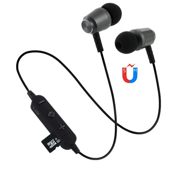 F15 Bluetooth 4.2 Bluetooth Headset with Hanging Neck Design Support Music Play Switching Volume Control and Answer