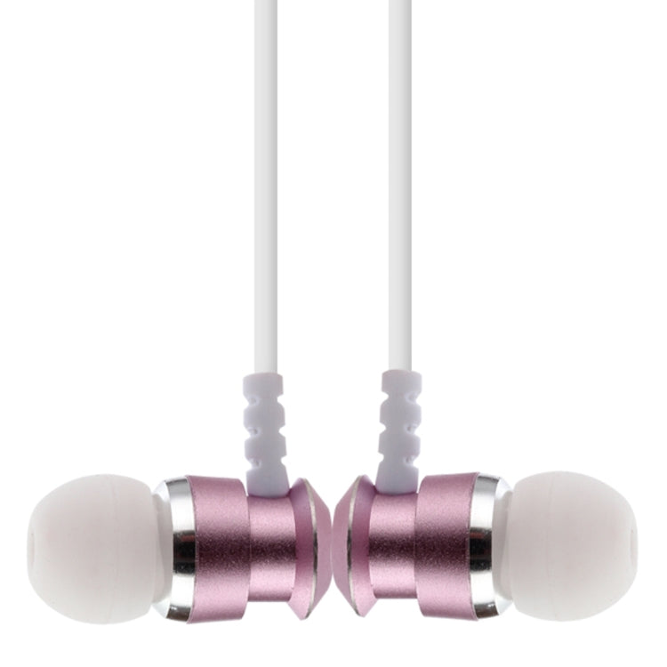 F108 Bluetooth 4.2 Auriculares Bluetooth con diseño de cuello colgante compatible con reproducción de música conmutación y Control de volumen y respuesta (Oro Rosa)