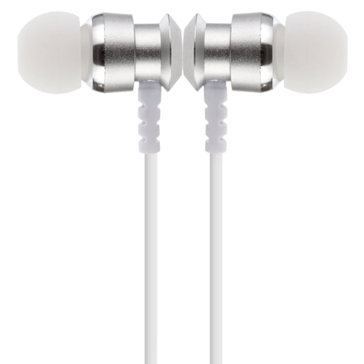 F108 Bluetooth 4.2 Auriculares Bluetooth con diseño de cuello colgante compatible con reproducción de música conmutación Control de volumen y respuesta (Plateado)