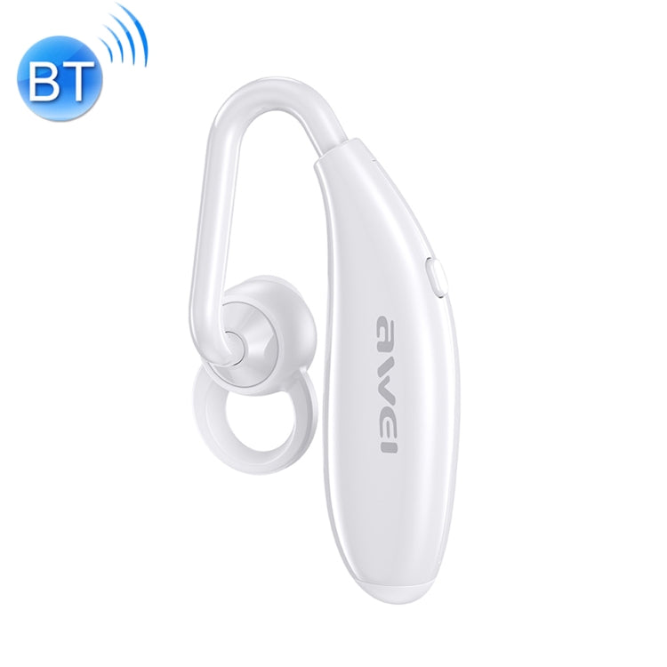 awei N5 Binaural Wireless Bluetooth 5.0 Headphones (White)