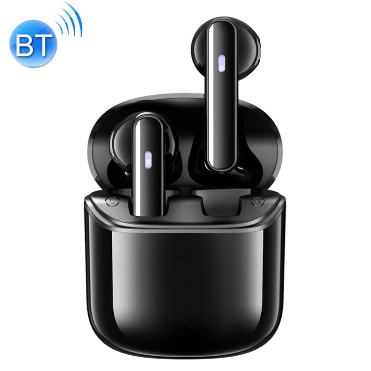 TWS-T9 Bluetooth 5.0 Écouteur stéréo sans fil Bluetooth pour emploi professionnel avec boîtier de chargement (noir)