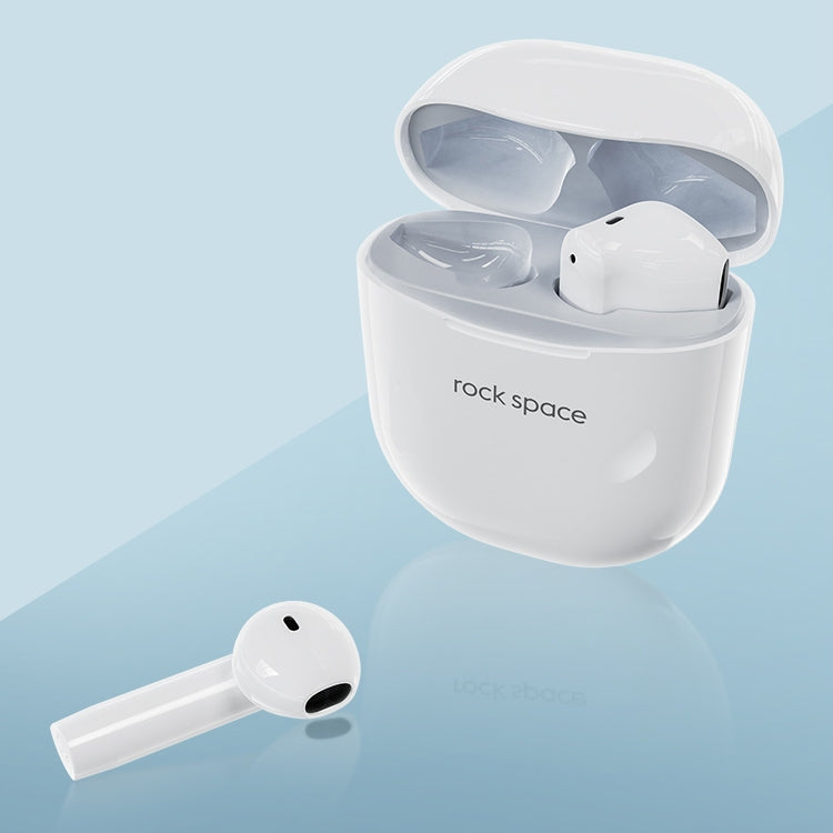 Écouteurs Bluetooth Rock SPACE EB200 TWS avec prise en charge de la boîte de charge Appariement tactile et automatique et commutation et appel Écouteurs simples et doubles