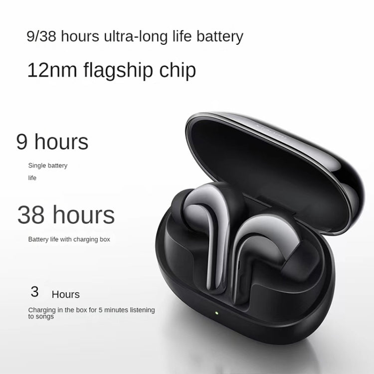 Écouteur d'origine Xiaomi Buds 4 Pro 48dB avec capteur osseux à suppression de bruit (or)