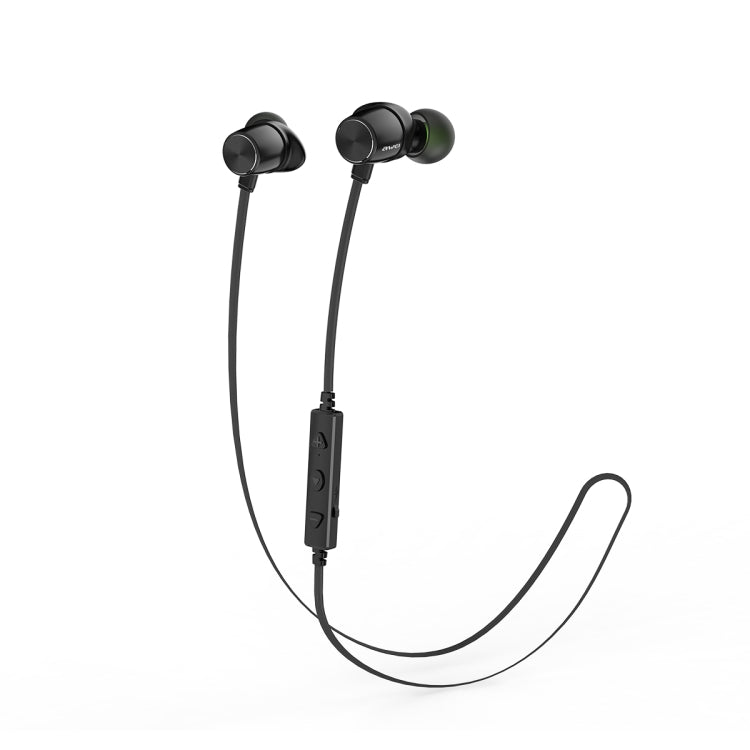 awei WT30 Écouteurs Bluetooth de sport sans fil étanches (Noir)