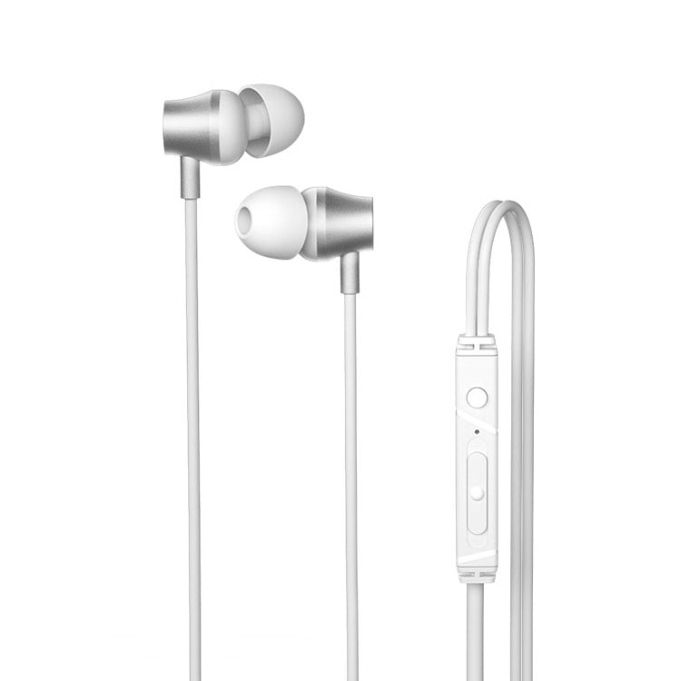 Original Lenovo QF320 Wired Control Stereo Headphone with 3.5mm Plug on Sliding Ear Cable Length: 1.2m (White)