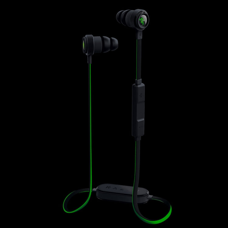 Razer Hammerhead BT Inalámbrico Bluetooth Gaming In-Ear Sports Auriculares con Micrófono (Negro Negro)