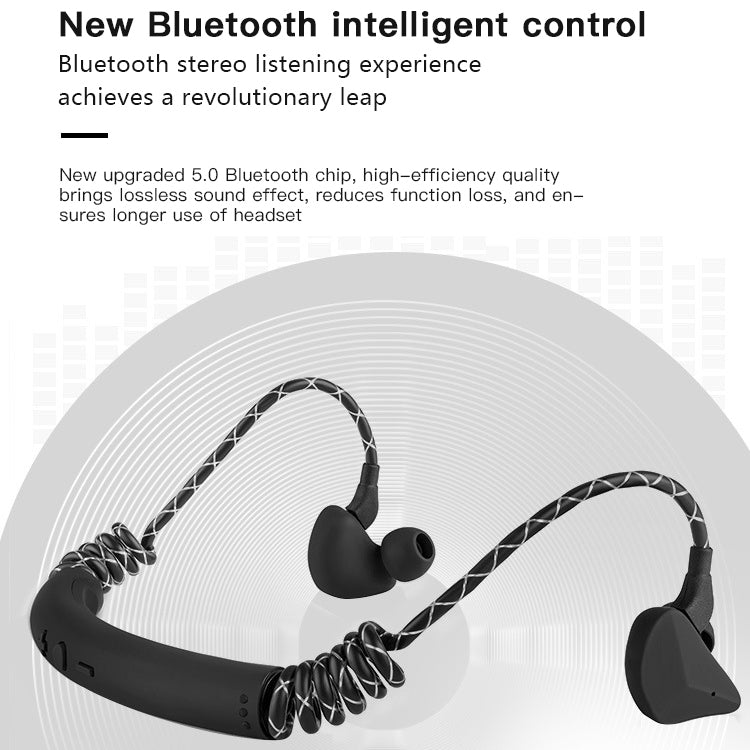 Auriculares Bluetooth Deportivos Inalámbricos retráctiles intrauditivos M12 para Auriculares Apple (Blanco)