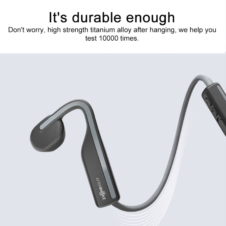 Original Xiaomi Youpin Aftershokz Openmove AS660 Bone Driving Sport  Bluetooth Headphones (Grey)
