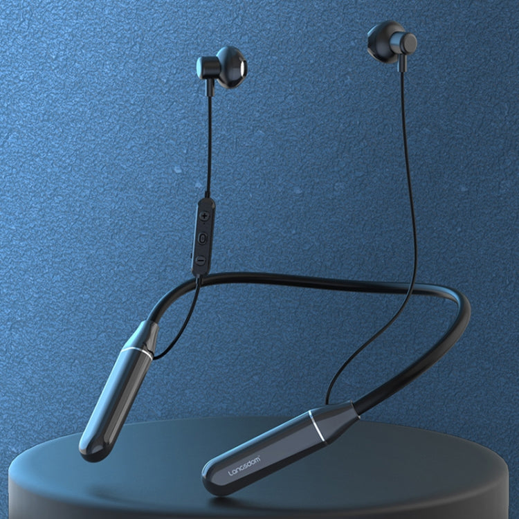 Les écouteurs de sport Bluetooth sans fil Bluetooth 5.2 montés sur le cou Langsdom L5MAX prennent en charge la réduction du bruit d'appel ENC