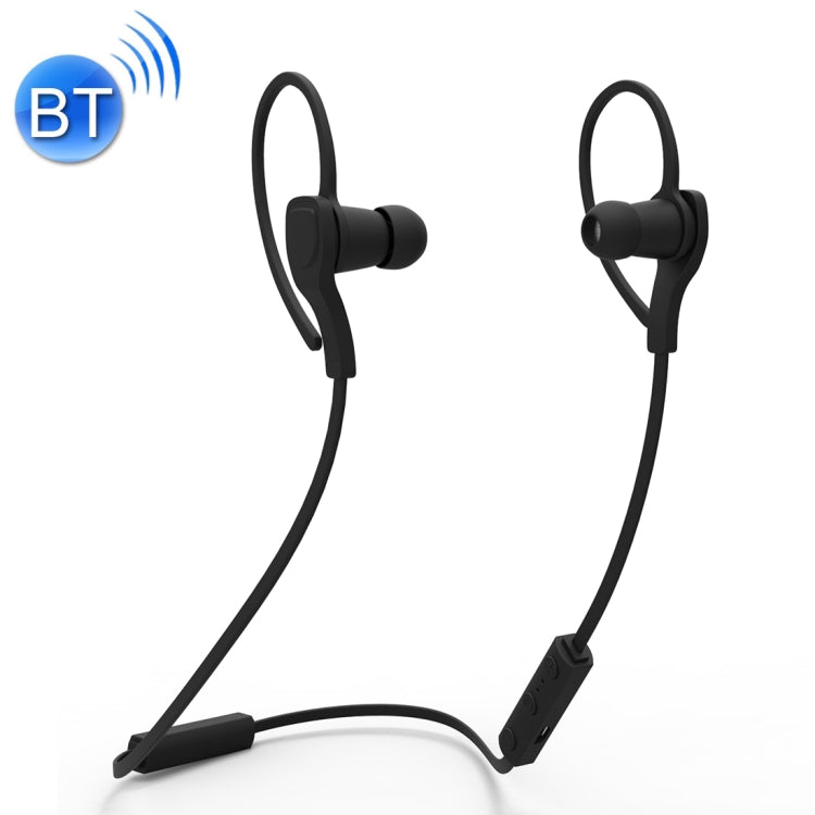 BT-H06 Sports Style Bluetooth V4.1 Wireless Magnetic In-Ear Headphones (Black)