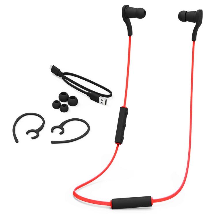 BT-H06 Estilo Deportivo Magnético Magnético Bluetooth In-Ear Hurphones v4.1 (Rojo)