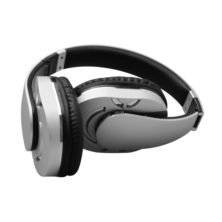 BTH-878 Auriculares Inalámbricos plegables con Bluetooth V4.1 con Sonido Stereo (Plateado)
