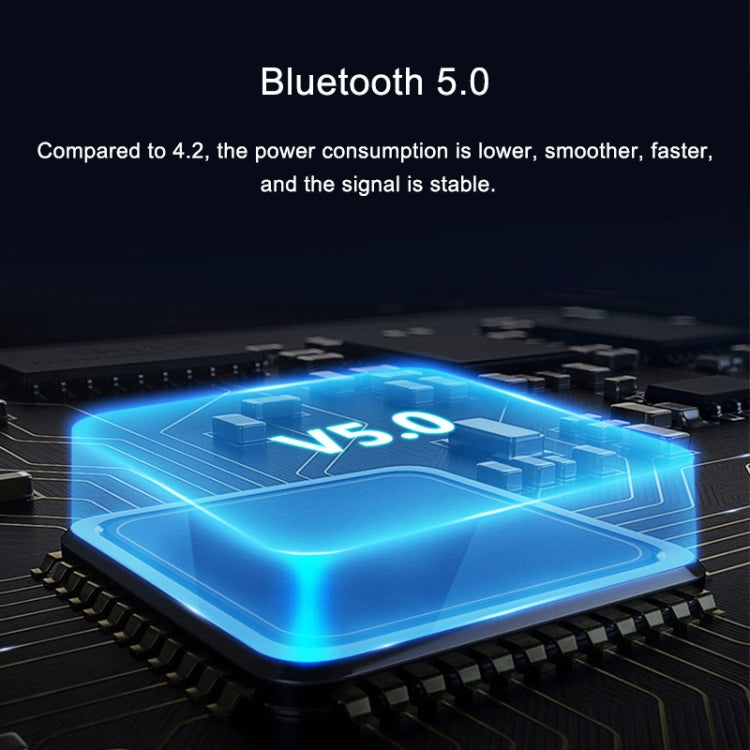 InPods 12 TWS HiFi Casque sans fil Bluetooth 5.0 avec étui de charge Prise en charge tactile et fonction vocale (Vert)