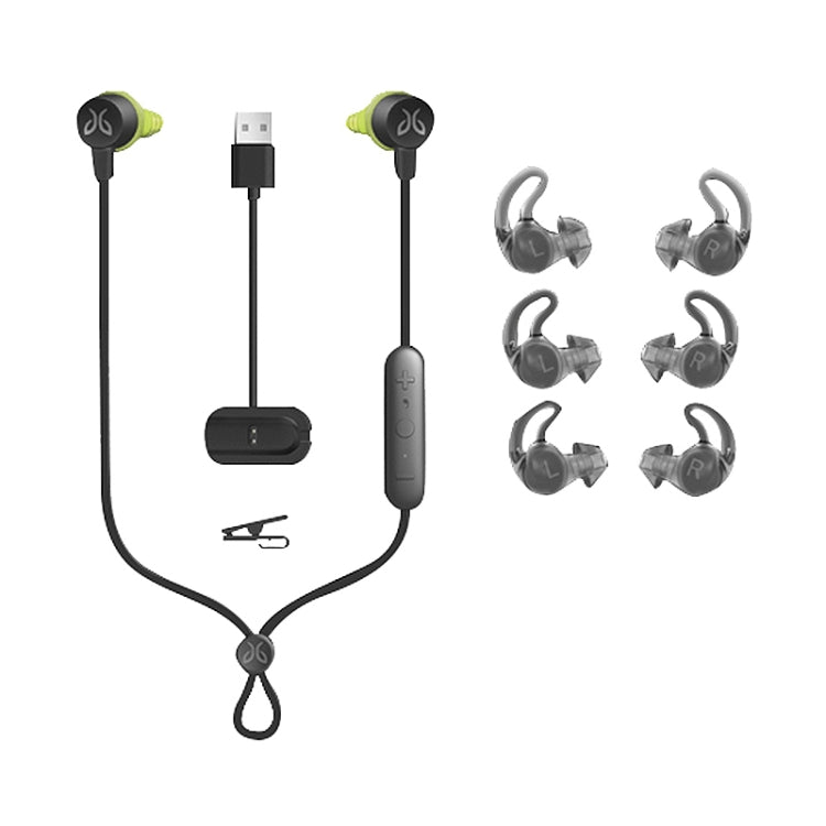 Logitech Jaybird TARAH IPX7 Waterproof and Sweatproof Wireless Bluetooth Sports Headphones (Black)